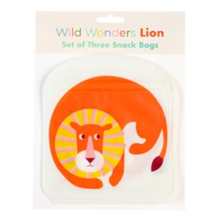 SNACKBEUTEL Lion (3-ER SET)