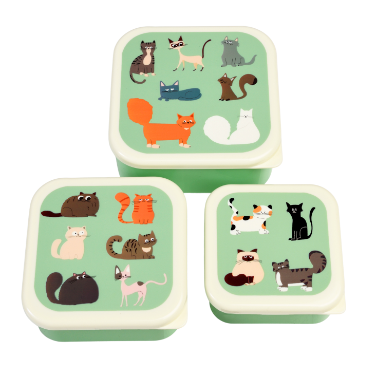 3-ER SET SNACKDOSEN Nine Lives