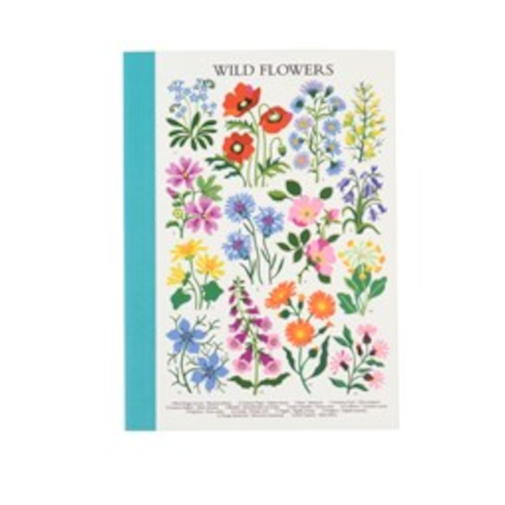 NOTIZBUCH A6 WILD FLOWERS