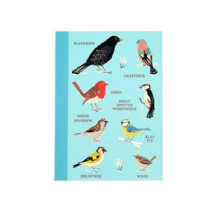 NOTIZBUCH A6 GARDENBIRDS