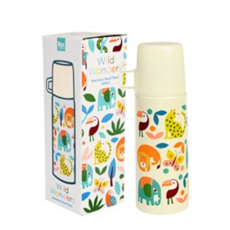 Wild Wonders Thermosflasche mit Becher