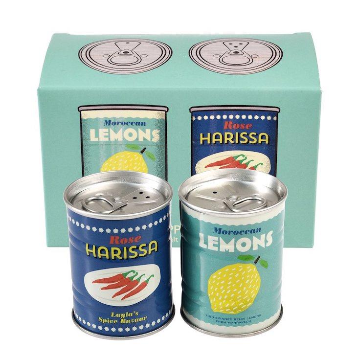 Salz- und Pfefferstreuer Lemons und Harissa