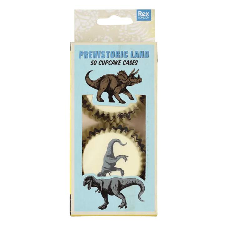 Cupcake-Förmchen (Packung mit 50) - Prehistoric Land