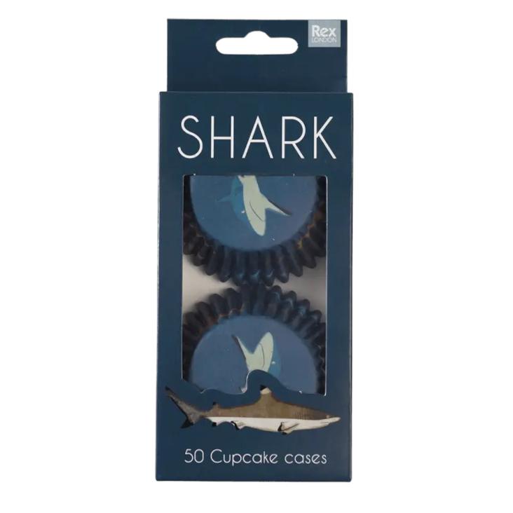 Cupcake Förmchen (50Stk.) - Sharks