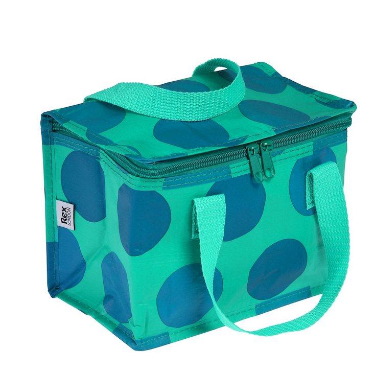 Lunch Bag - Spotlight Blau auf Türkis