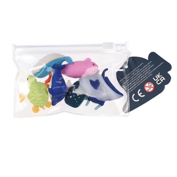 Radiergummis Ocean 6er-Set - 0