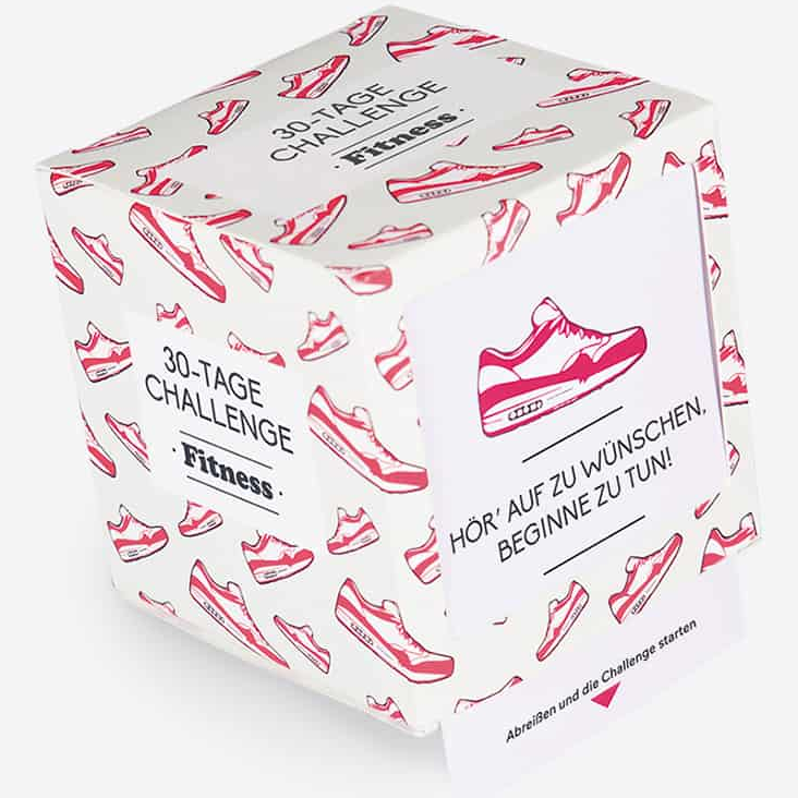 DOIY Design - 30-Tage Challenge Fitness - Challenge Box