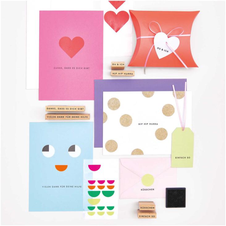 Paper Poetry XL Stempelset Texte Deutsch - 0