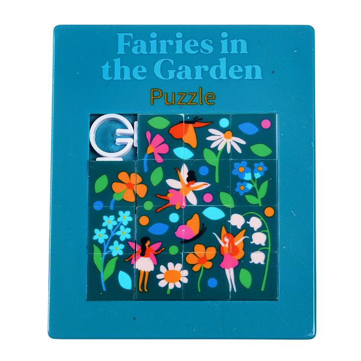 Slide puzzle - Fairies in the Garden