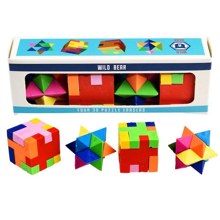 Radiergummis Wild Bear 4er-Set