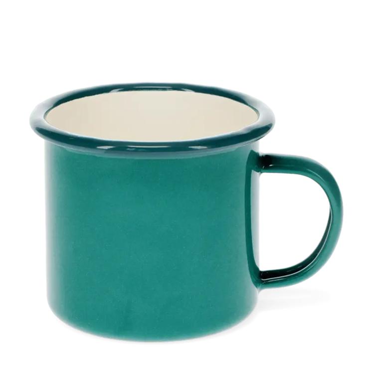 Emaille Becher 350 ml - Türkis