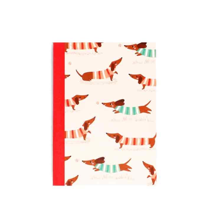 A6 notebook - Sausage Dog