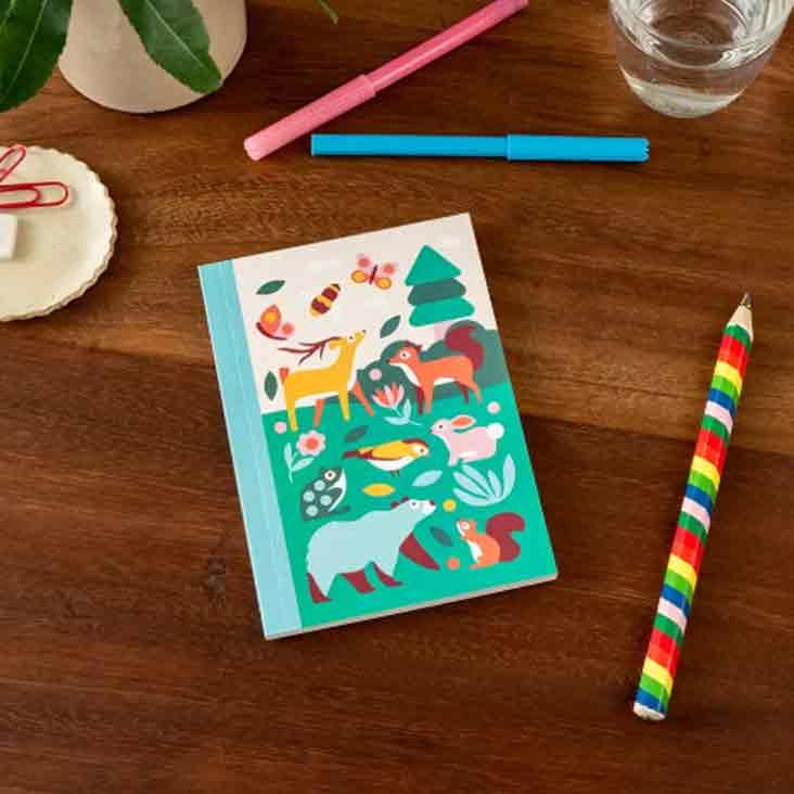 A6 notebook - Woodland - 0