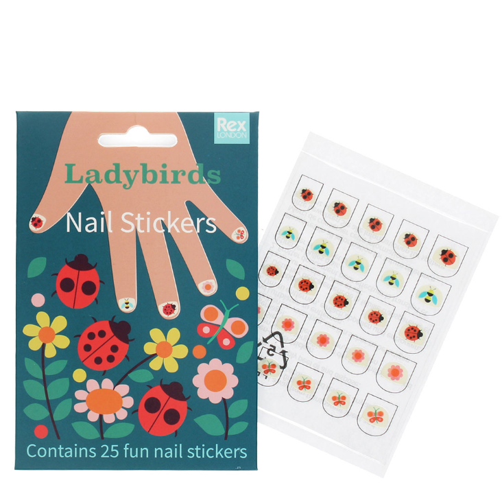 Nagel-Sticker - Ladybird
