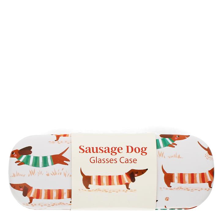 Glasses case & cleaning cloth - Sausage Dog