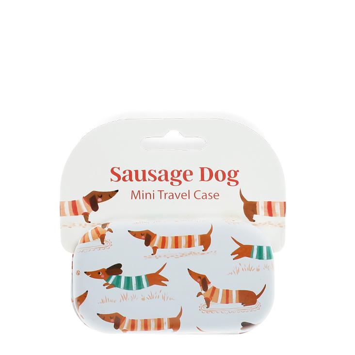 Mini travel case - Sausage Dog