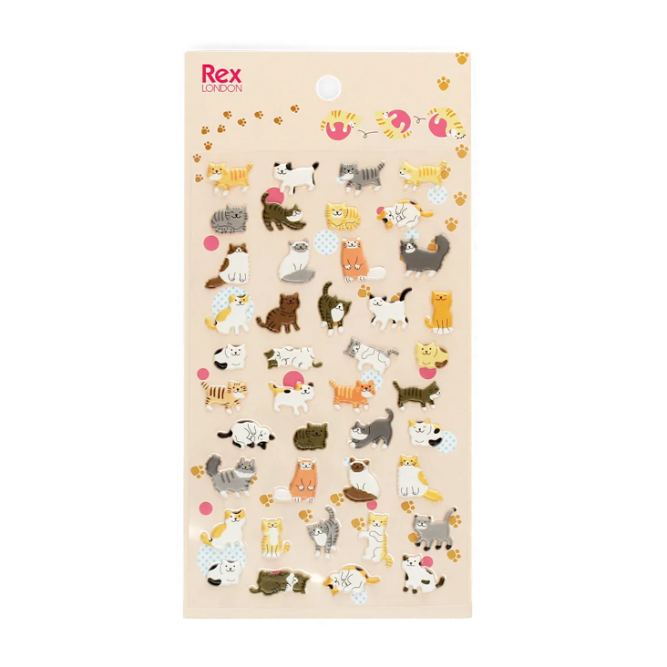 3D - Sticker - Katzen