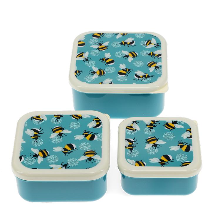 Snack boxes (set of 3) - Bumblebee