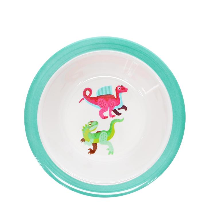 Children`s melamine bowl - Baby Dino