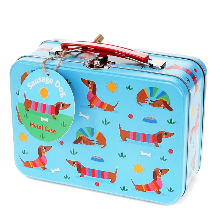 Tin Case - Sausage Dog