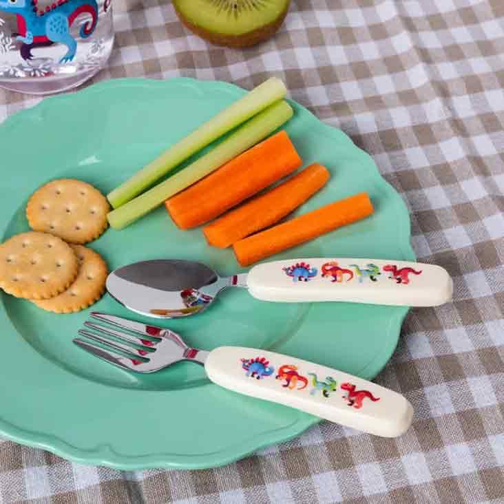 Children`s cutlery set - Dino - 0