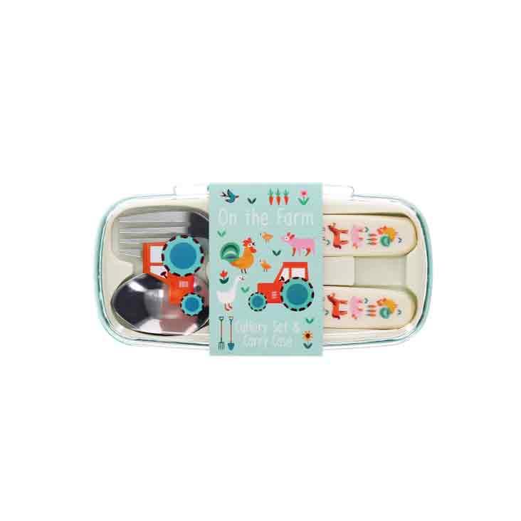 Children`s cutlery set - Farmyard