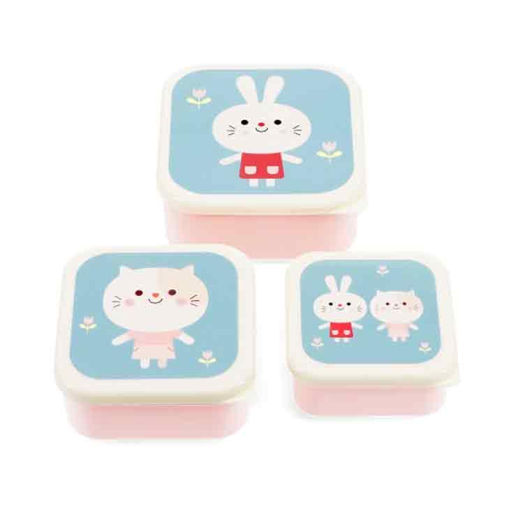 Snackboxen 3er-Set - Lottie und Freunde