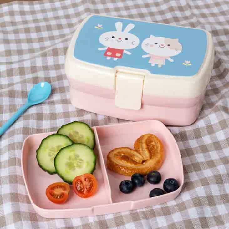 Lunchbox mit Fach - Lottie and Friends