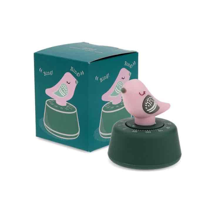 Wind-up kitchen timer - Bird