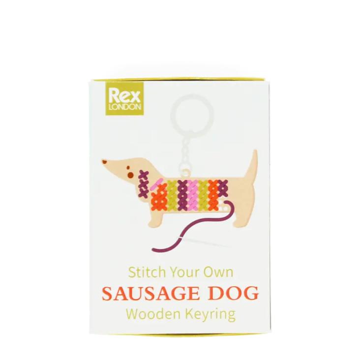 Nähen Sie Ihren eigenen Schlüsselanhänger - Sausage Dog