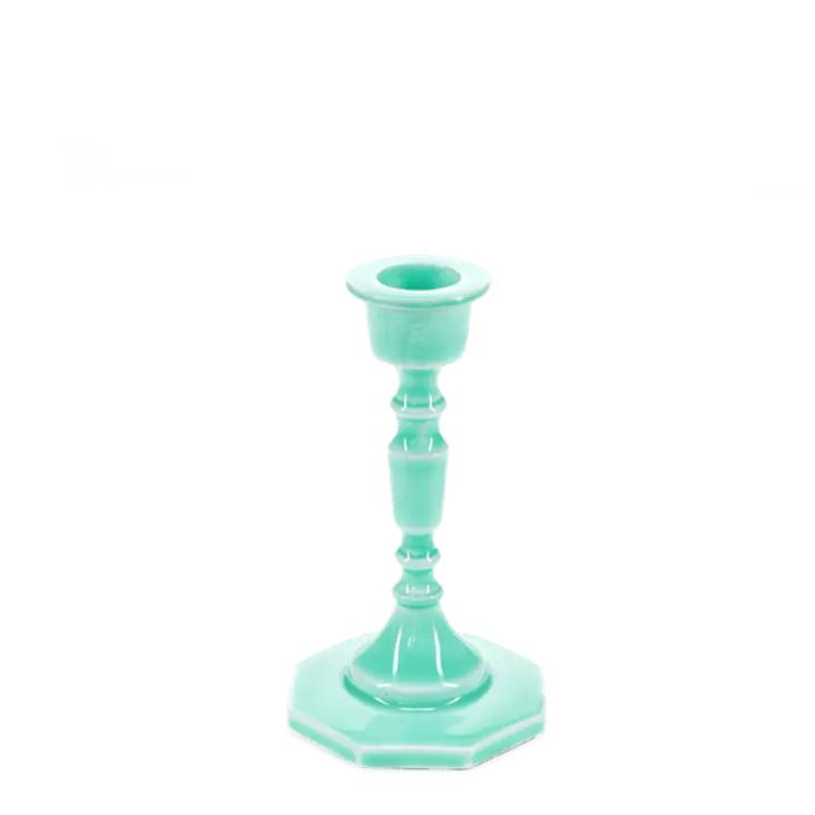 Kerzenständer (13 cm) – Aqua