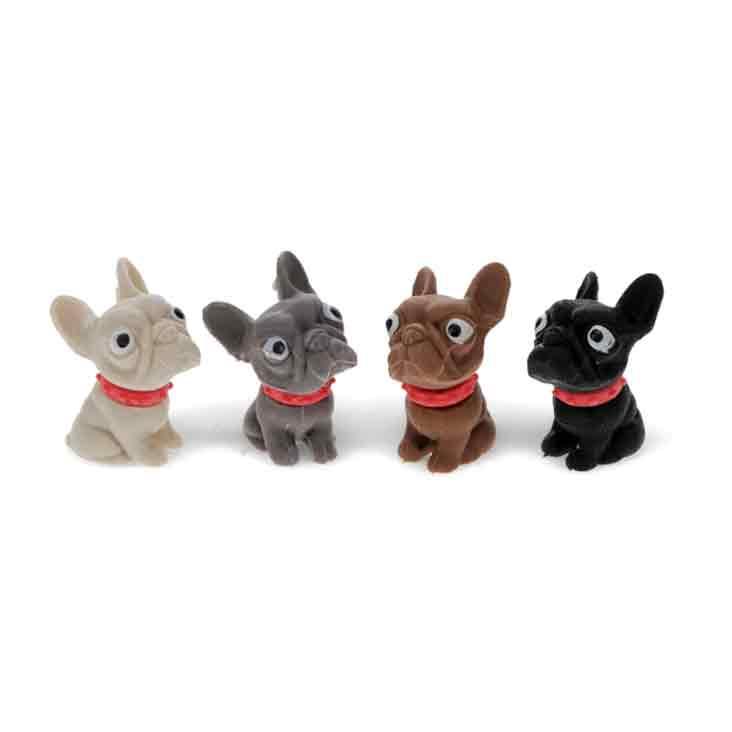 Erasers (set of 4) - Dogs