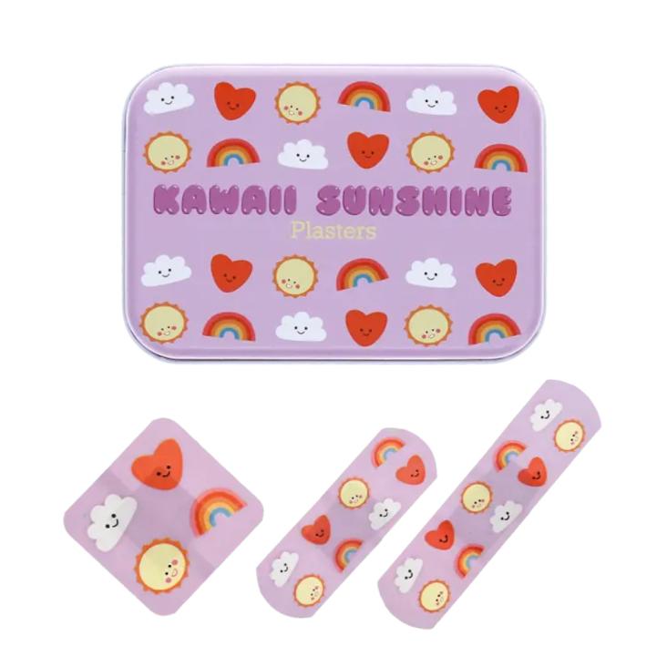 Kinderpflaster (30 Stück) - Kawaii-Design
