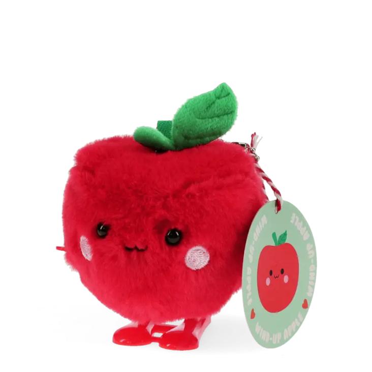 Fluffiges Aufziehspielzeug - Apfel