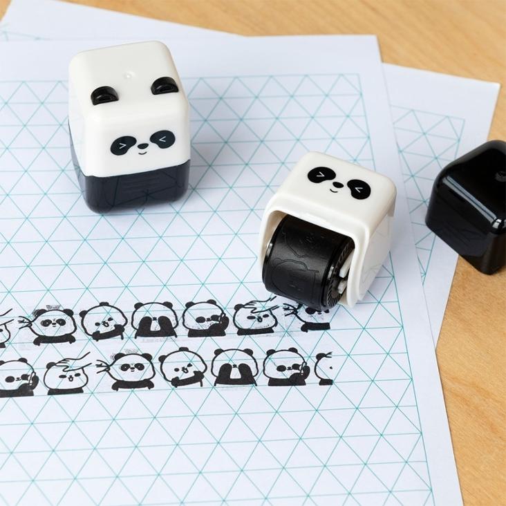 Roller-Stempel Panda