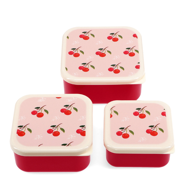 Snackdosen (3-er Set) - Little Cherry