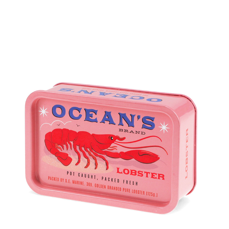 Mini-Aufbewahrungsdose mit Deckel - Lobster