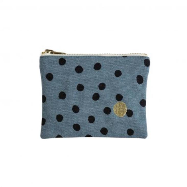 Kleine Tasche Pouch Polka Sardine S