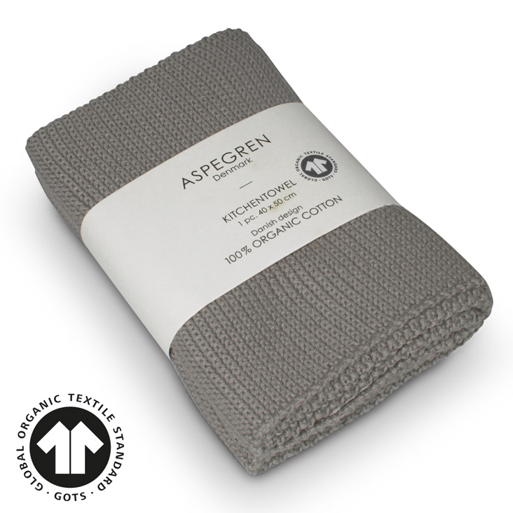 Küchentuch Solid Flint Grey