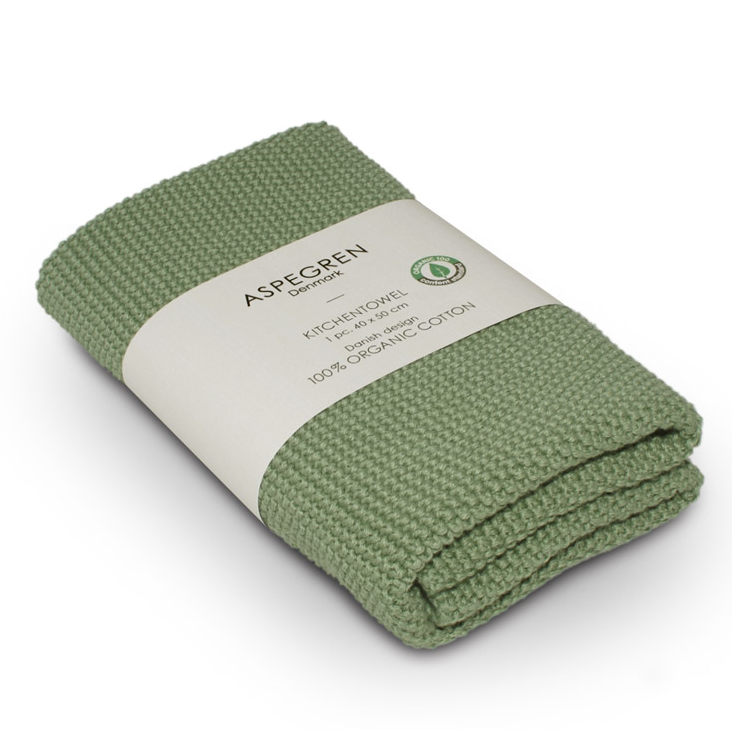 Küchentuch Solid Alo Green
