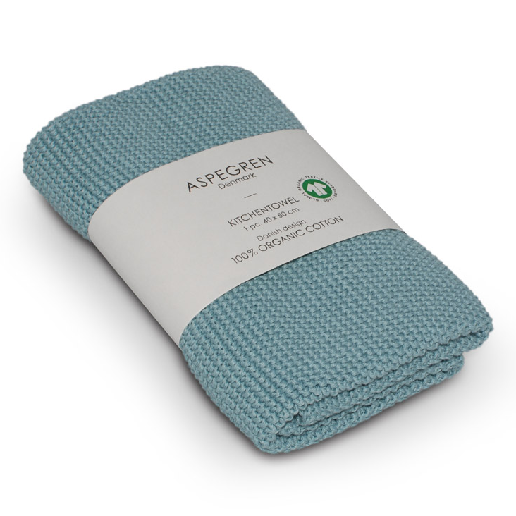 Küchentuch Solid Blue Haz