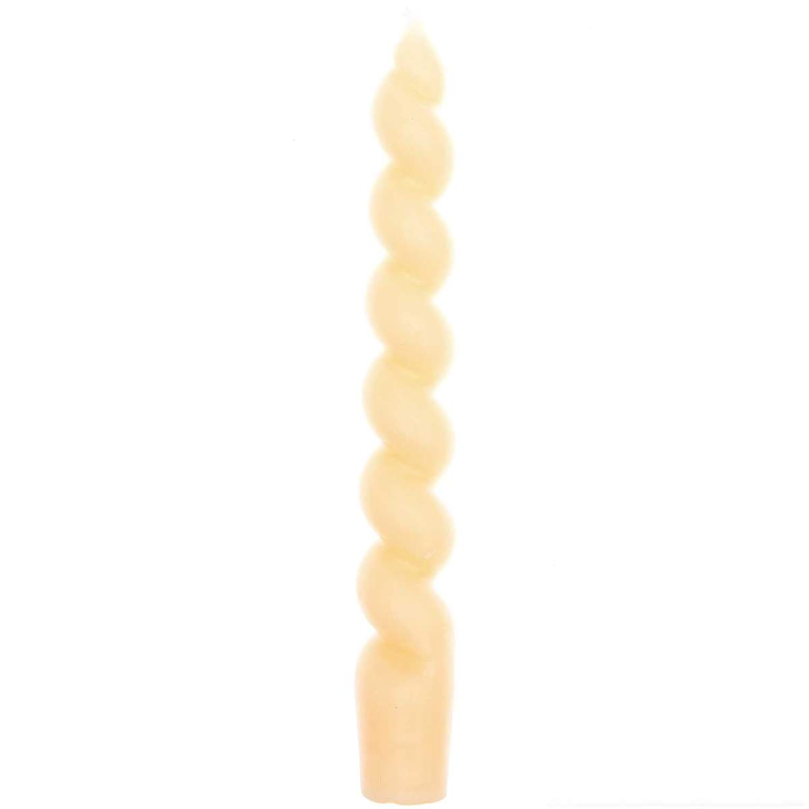SPIRALKERZEN Vanille 18.5cm | Ø 2,4 cm