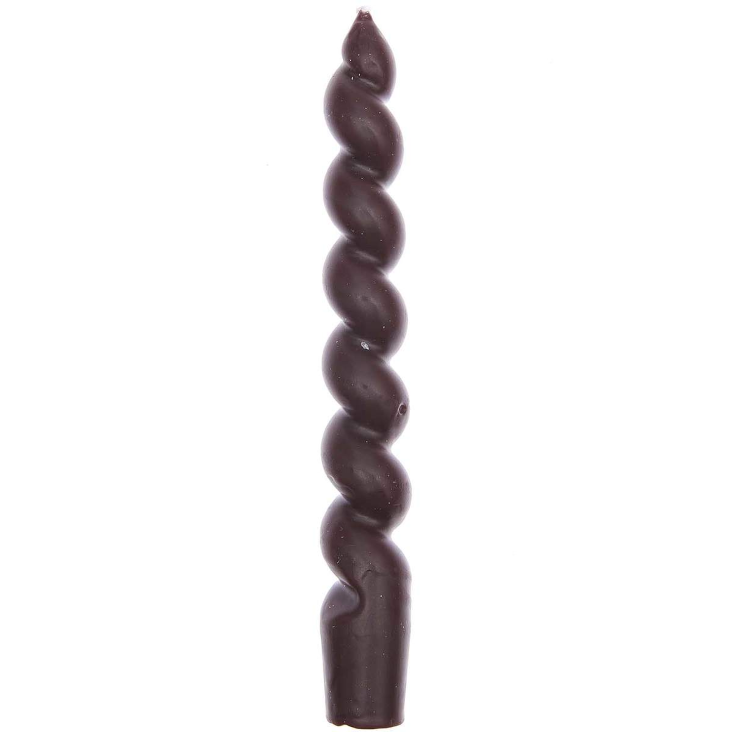 SPIRALKERZEN Kaffee 18.5cm | Ø 2,4 cm