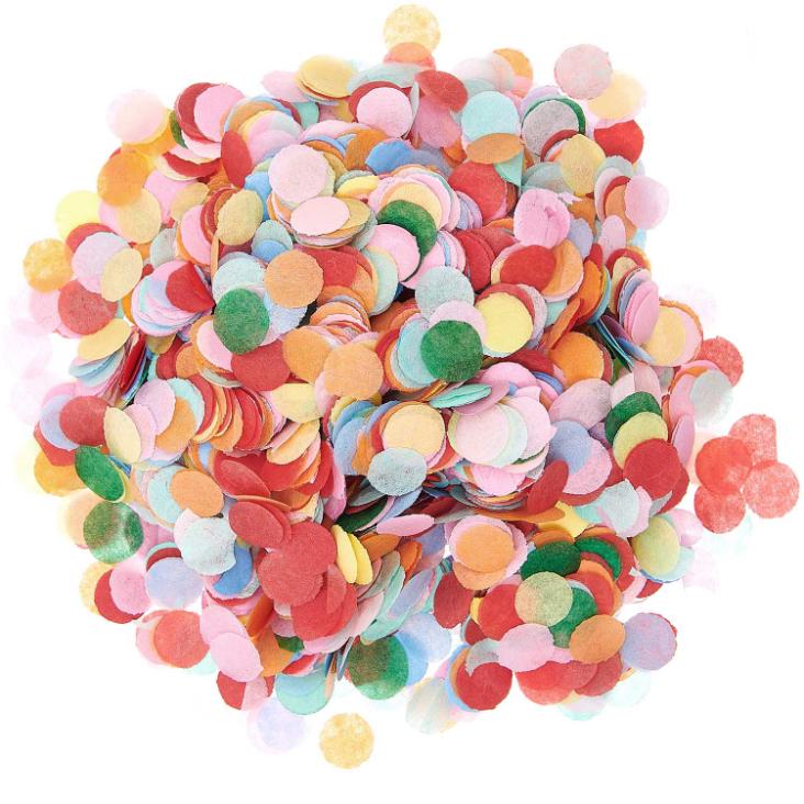 YEY! Let`s Party Konfetti multicolor rund 20g - 0