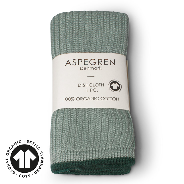 Dishcloth Ripple Jade