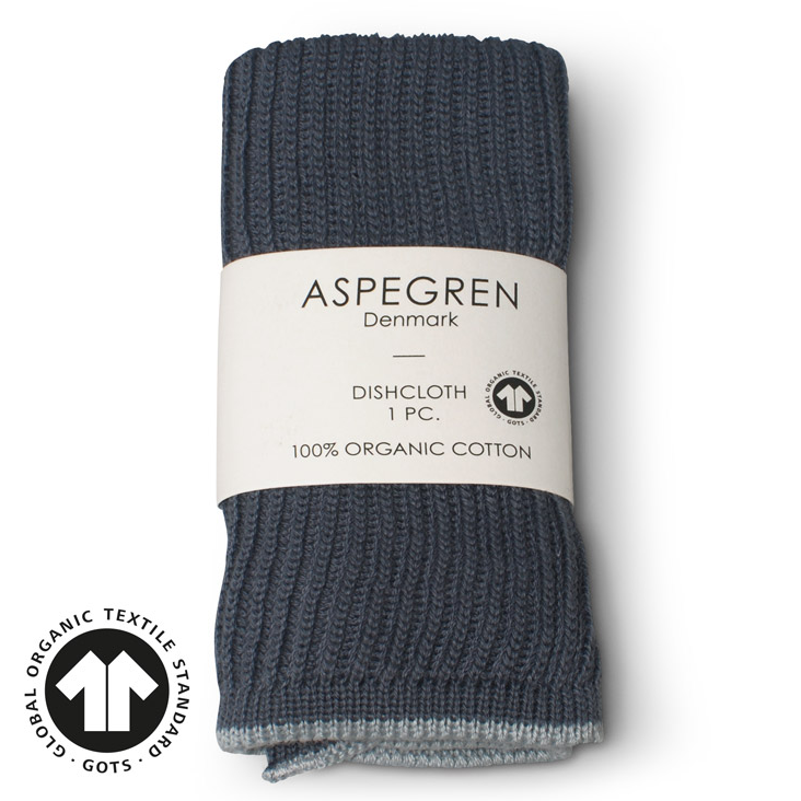 Dishcloth Ripple Navy Blue