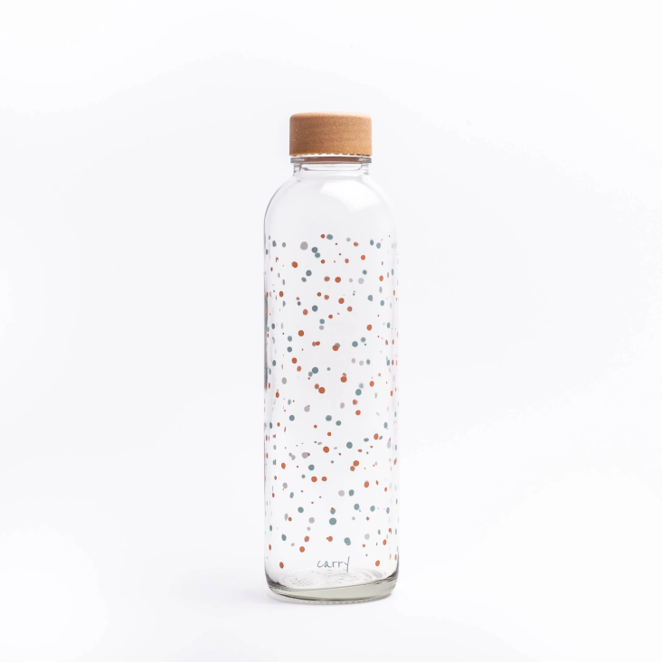 Glas-Trinkflasche Flying Circles 0.7L