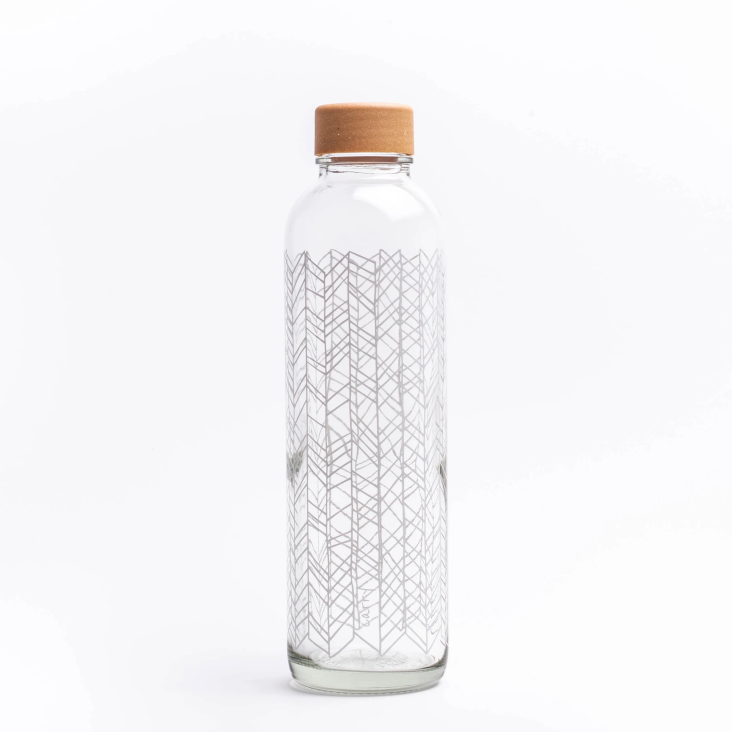 Glas-Trinkflasche Structure of Life 0.7L