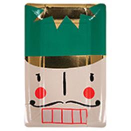 Papierteller Nussknacker