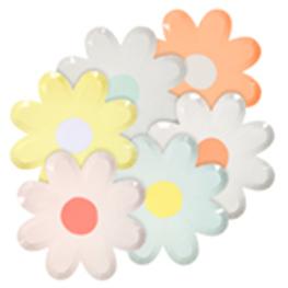 Meri Meri Partyteller `Blume`